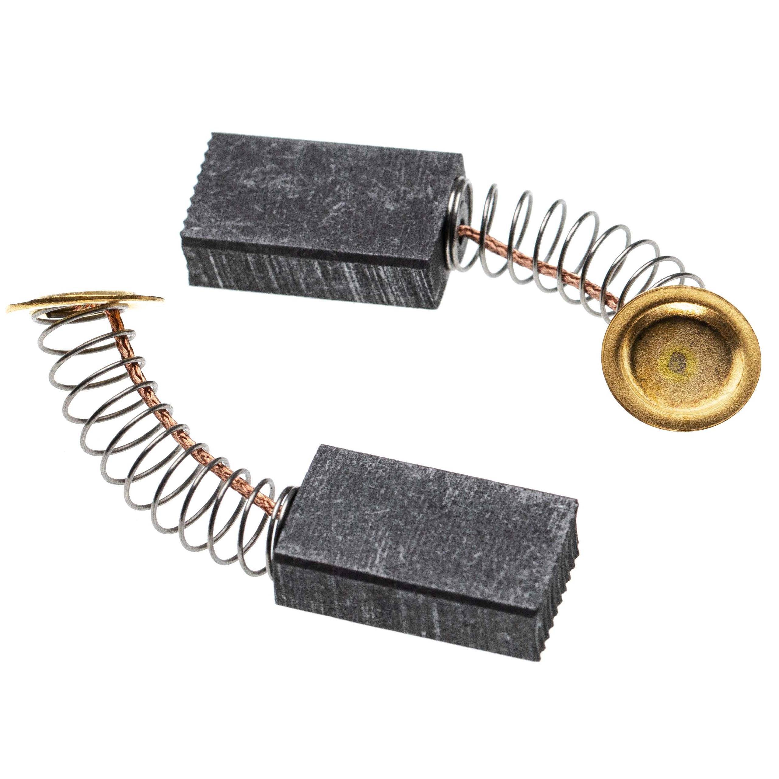 vhbw 2x Kohlebürste Motorkohle Schleifkohle 22,8 x 13 x 6,5mm kompatibel mit Dewalt DW 744 SB, QP 350 K Elektrowerkzeug