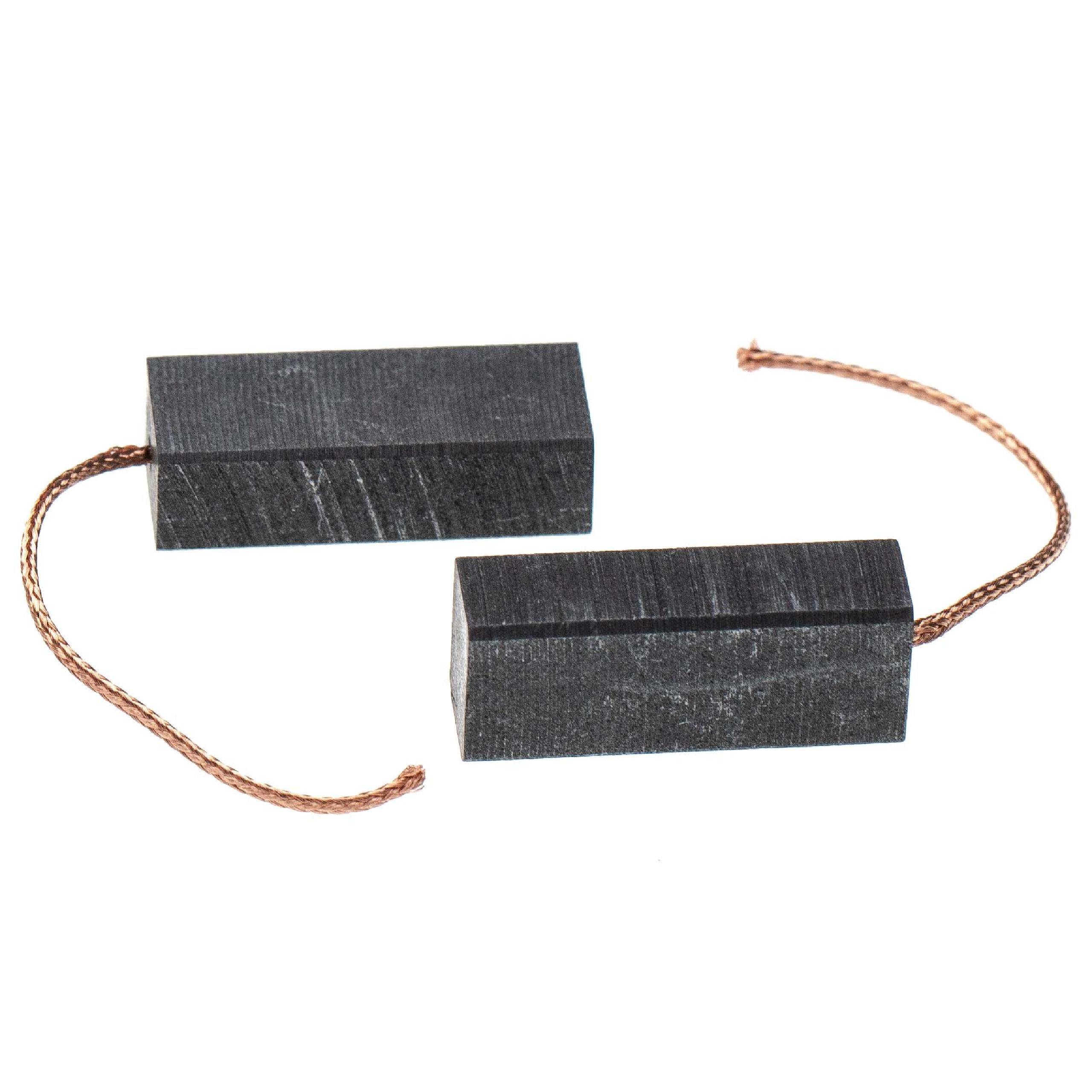 vhbw 2x Kohlebürste Ersatz für Flymo GLE-02 | für Rasenmäher 27 x 11 x 8 mm