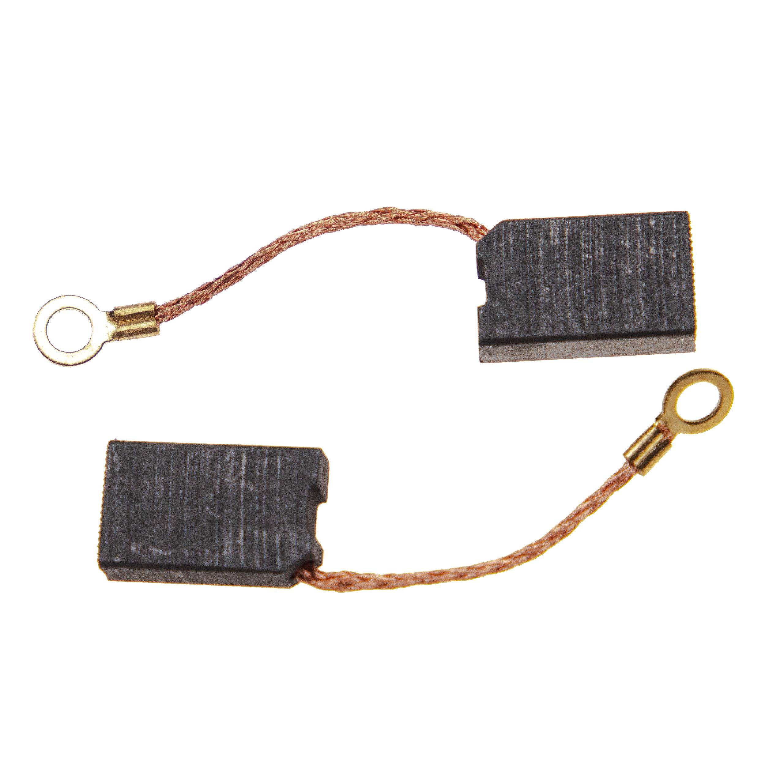 vhbw 2x Kohlebürste Motorkohle Schleifkohle 20 x 12 x 6,3mm kompatibel mit Rems Amigo 2 Elektrowerkzeug