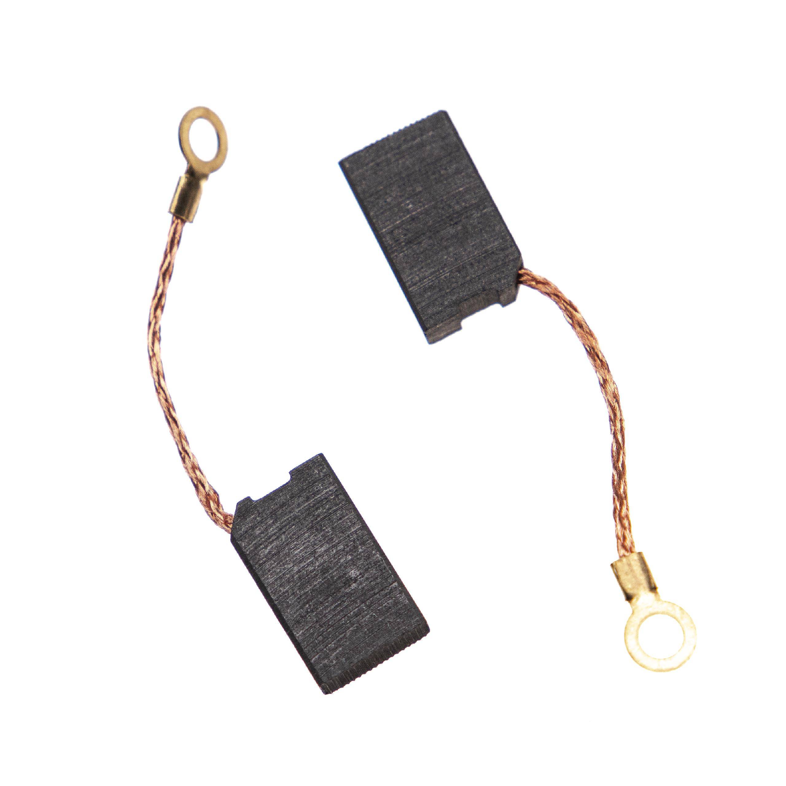 vhbw 2x Kohlebürste Motorkohle Schleifkohle 20 x 12 x 6,3mm kompatibel mit Rems Amigo 2 Elektrowerkzeug