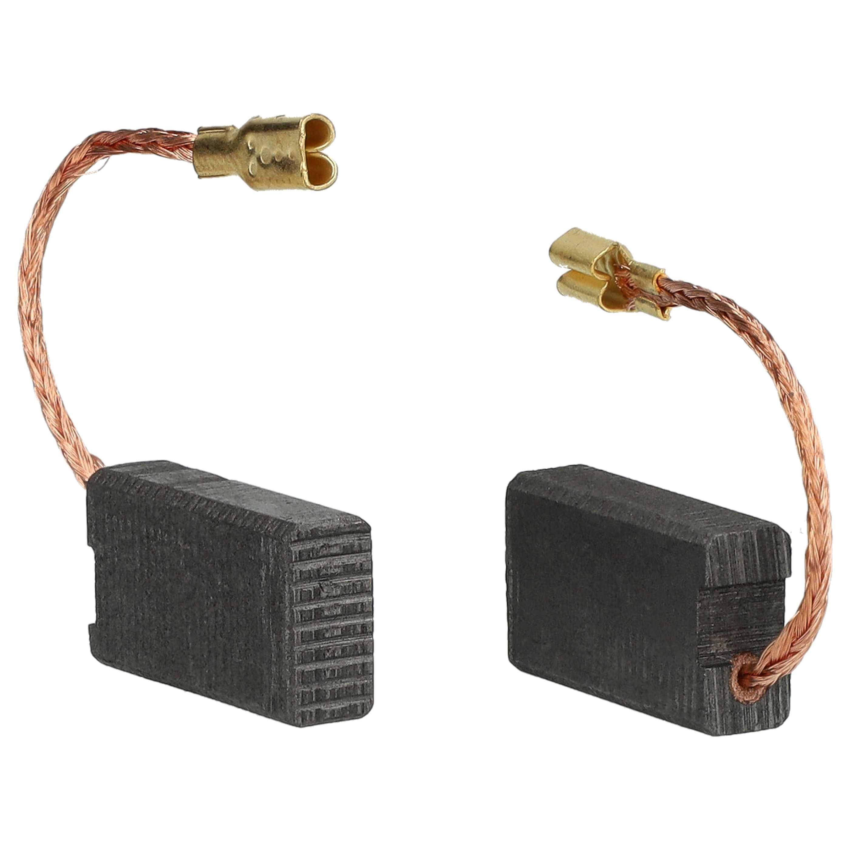 vhbw 2x Kohlebürste 17,5 x 10 x 5 mm kompatibel mit AEG PN 3000 SUP, PHE 3 DX, PHE 3 N, PHE 3 X, PM 3, PN 3000 SUPX2 Elektrowerkzeug
