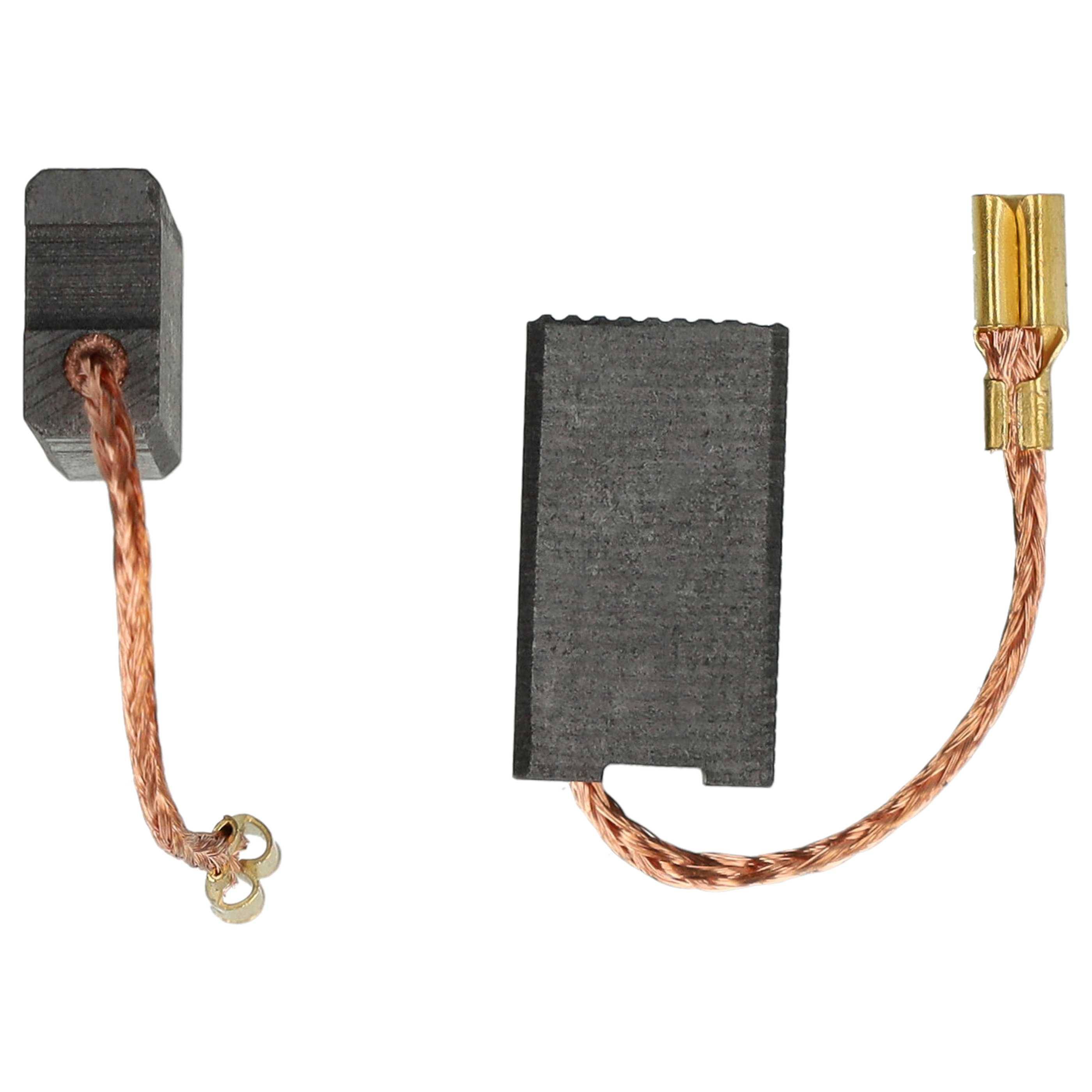 vhbw 2x Kohlebürste 17,5 x 10 x 5 mm kompatibel mit AEG WS3043-A08, WSC 14-125 MX, WSCE 1300-150, WSE 1300-125 Elektrowerkzeug