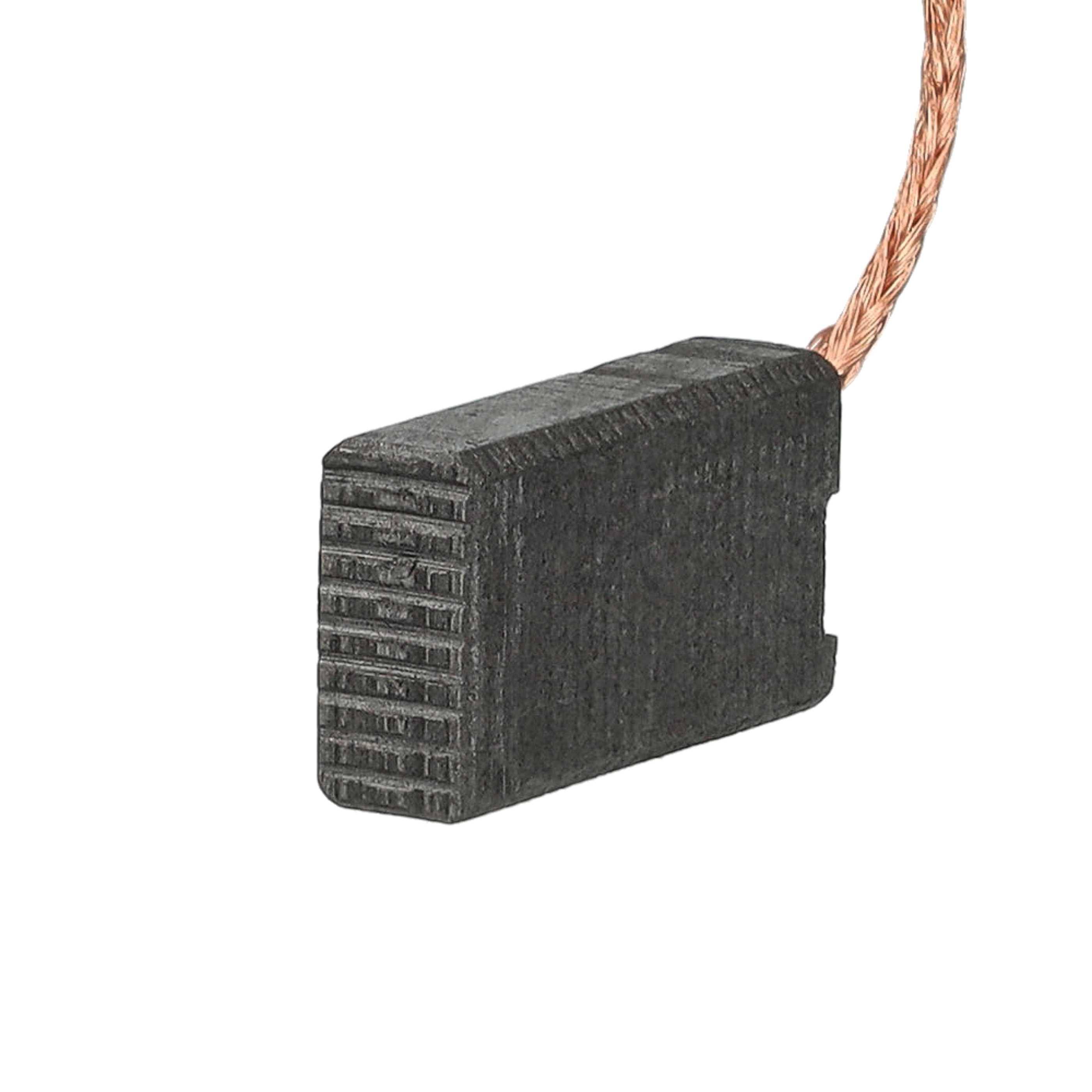 vhbw 2x Kohlebürste Motorkohle Schleifkohle 17,5 x 10 x 5mm kompatibel mit AEG SB2E 800 RS, SB2E 850 RS, USB 1200 RT, WS 1000 Elektrowerkzeug