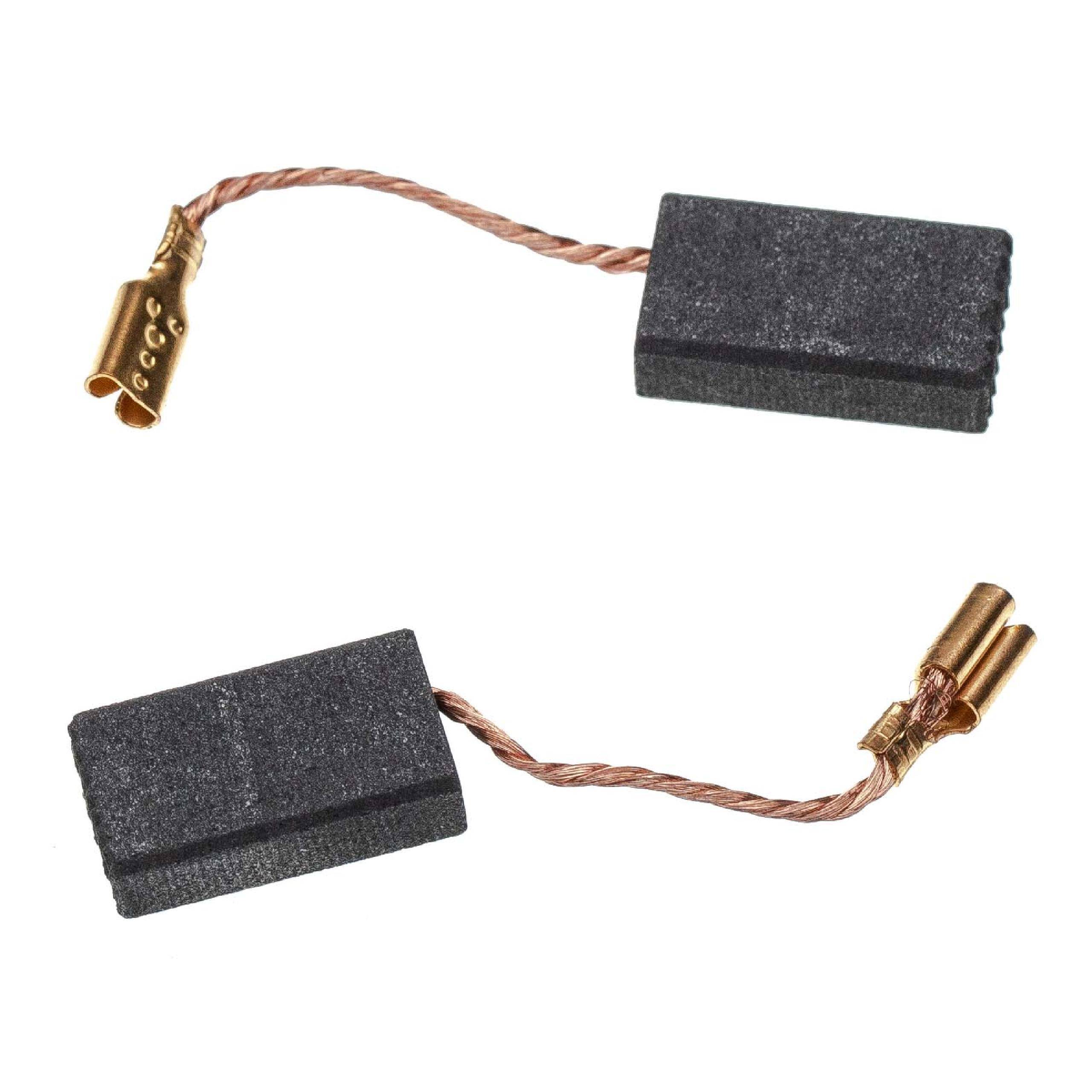 vhbw 2x Kohlebürste 15 x 8 x 5 mm Ersatz für AEG 305420, 305421, 318213, 318214 für Elektrowerkzeug
