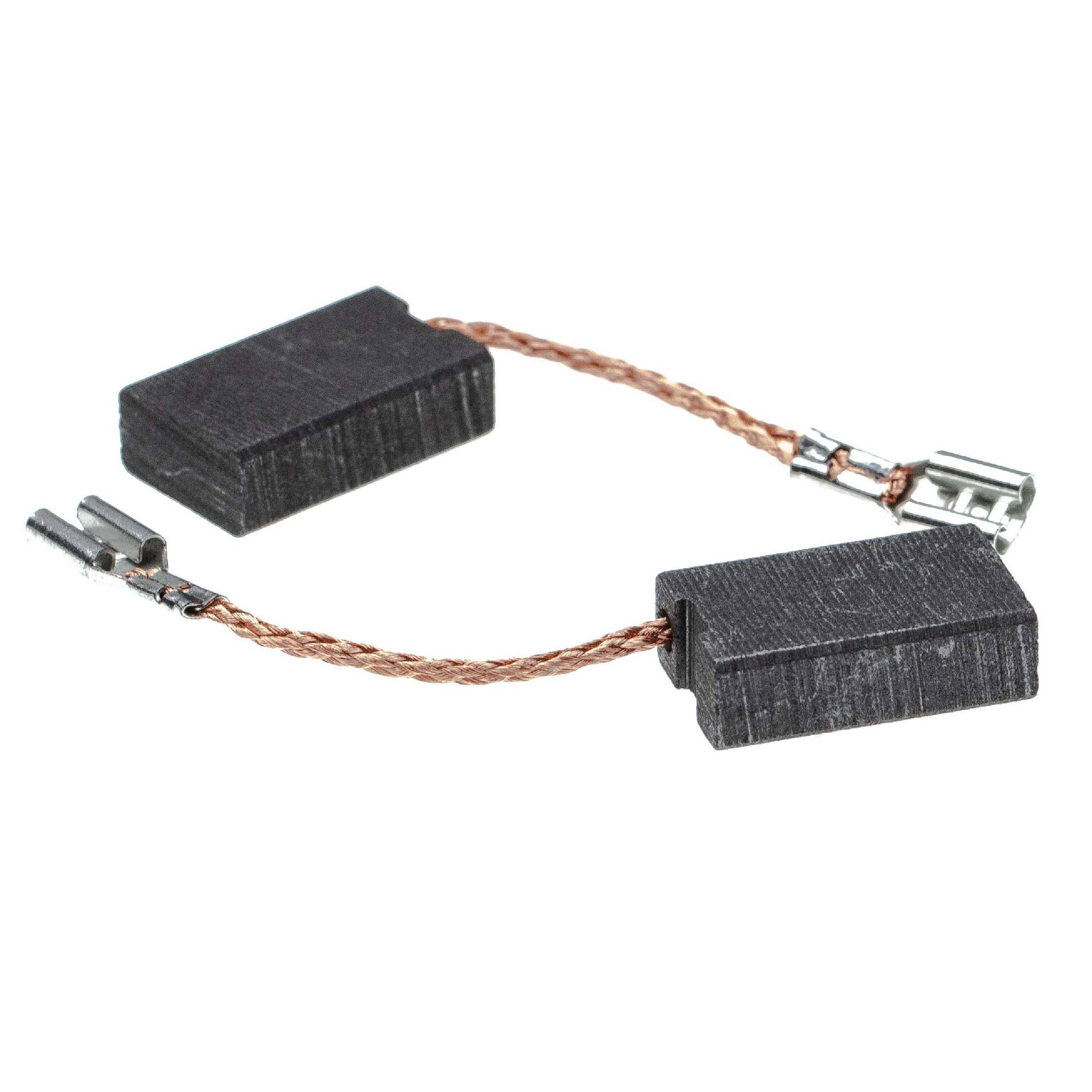 vhbw 2x Kohlebürste 20 x 12,5 x 6,25 mm Ersatz für AEG 259495 für Elektrowerkzeug