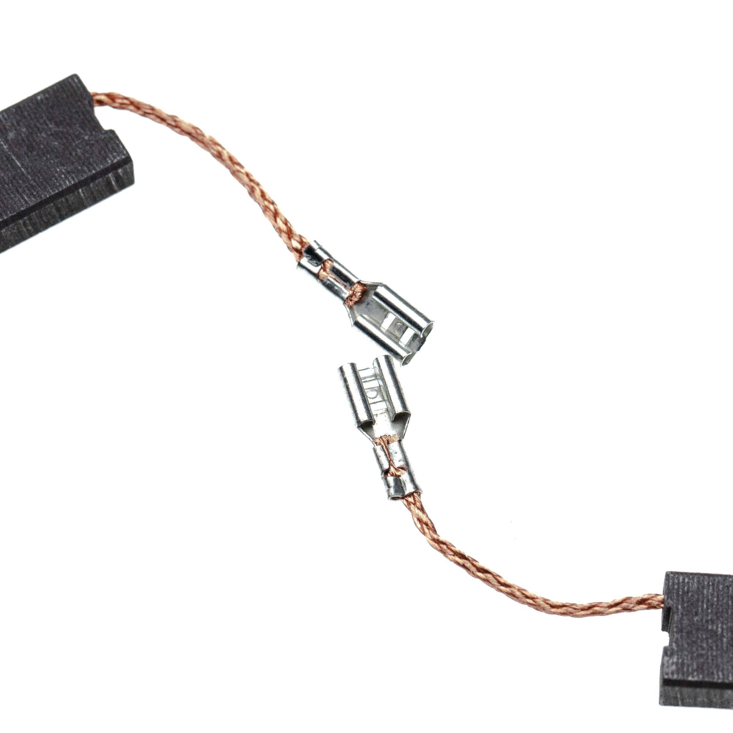vhbw 2x Kohlebürste 20 x 12,5 x 6,25 mm Ersatz für AEG 259495 für Elektrowerkzeug