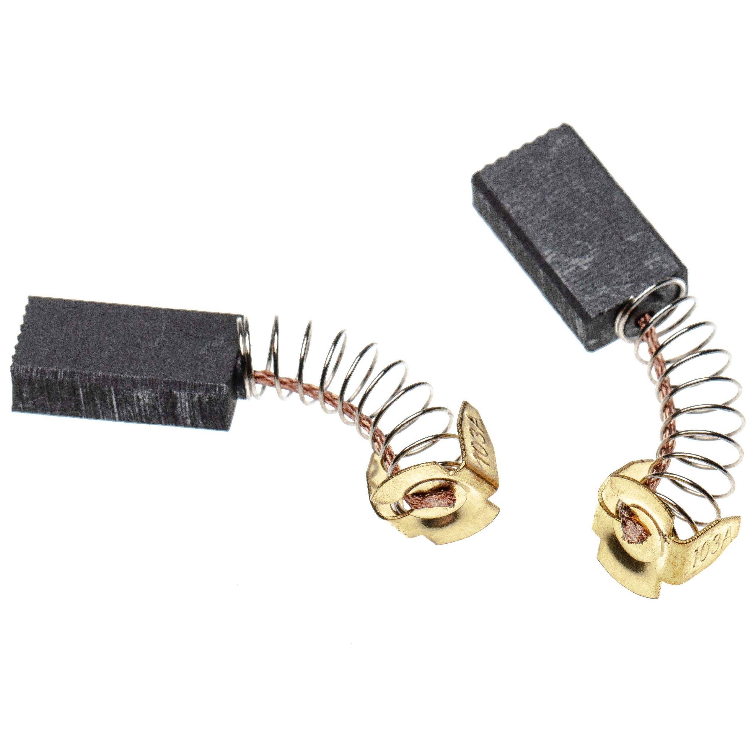 vhbw 2x Kohlebürste Motorkohle Schleifkohle 19 x 10 x 5mm kompatibel mit AEG BH3026-A03, PH 200, PH 240 D, PH 350 Elektrowerkzeug