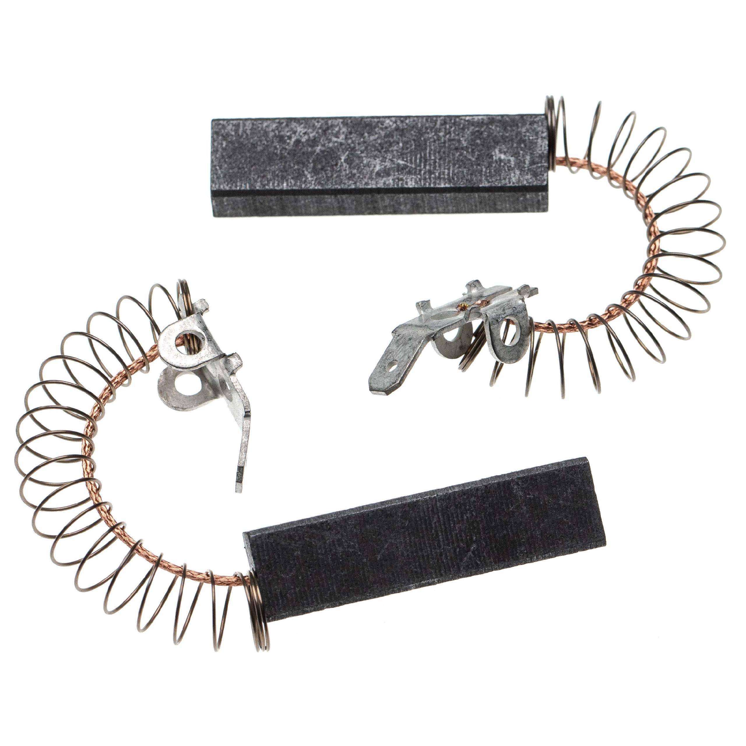 vhbw 2x Kohlebürste kompatibel mit Miele WSE5406 TYPWSE5406, WT489 TYPWT489 Waschmaschine