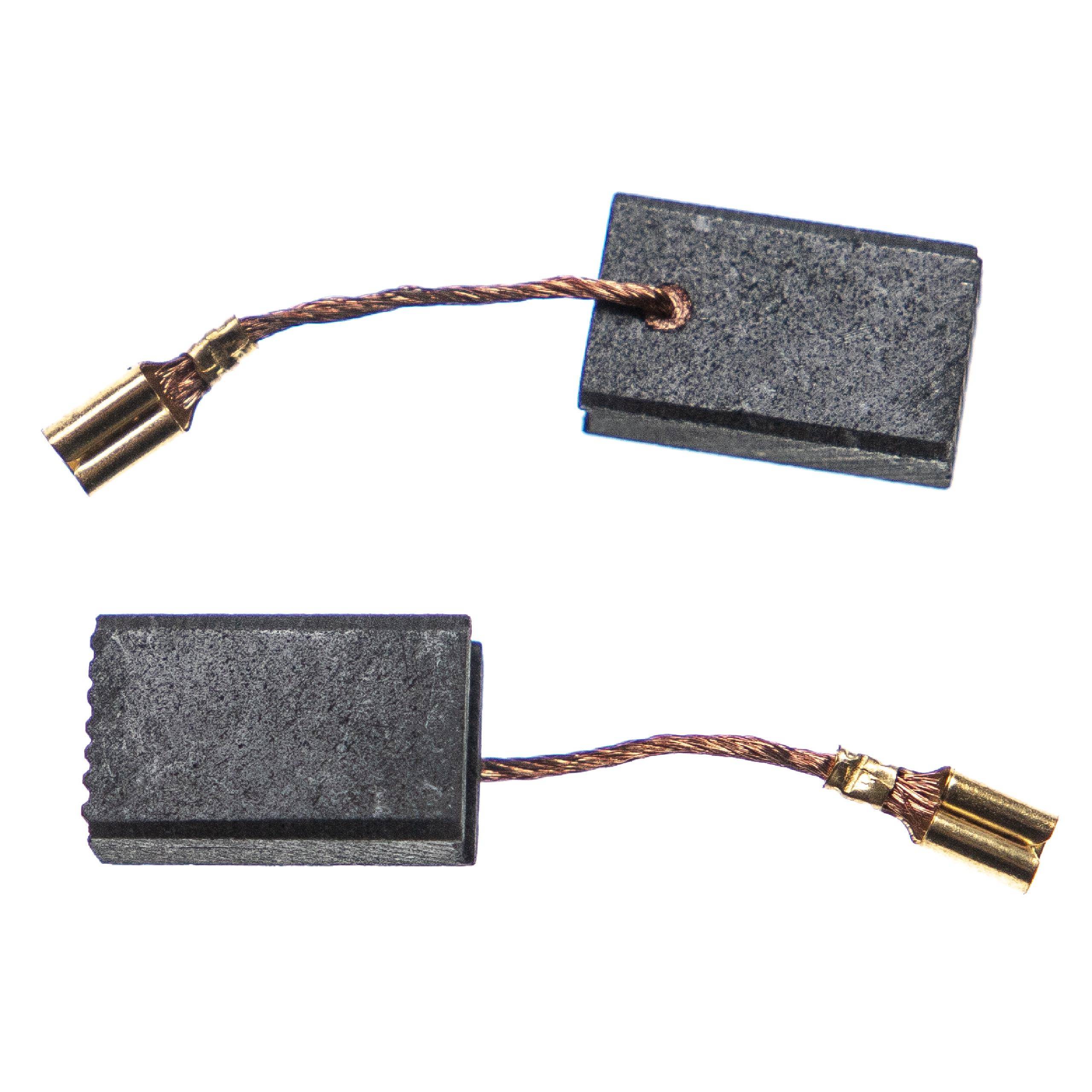 vhbw 2x Kohlebürste 17 x 10 x 6 mm kompatibel mit Bosch 3 601 G90 070, 3 601 G90 090, 3 601 G90 0E0, 3 601 G90 0G0 Elektrowerkzeug