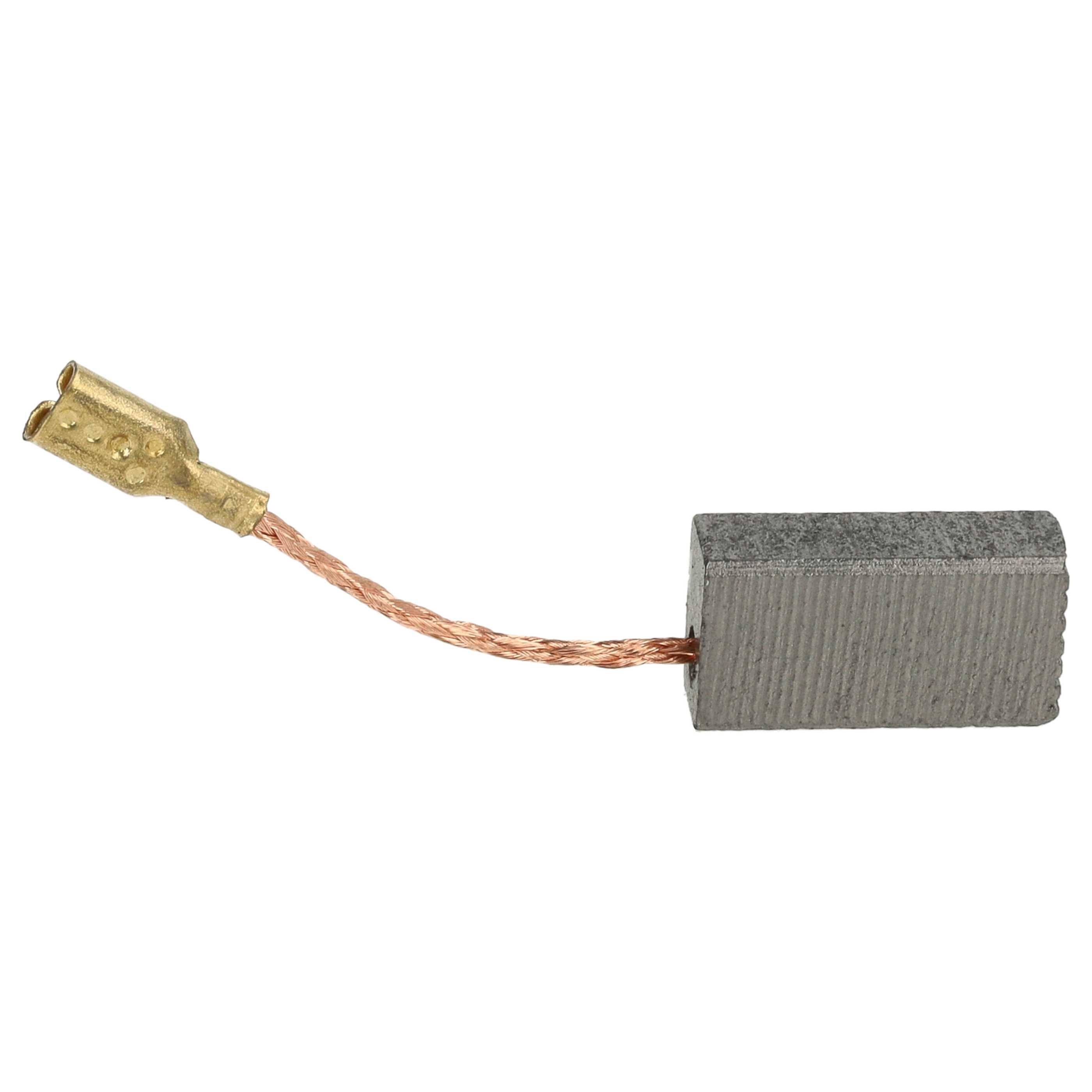 vhbw 2x Kohlebürste 17 x 8 x 5 mm kompatibel mit Bosch 1997.1, GWS 1000 Elektrowerkzeug