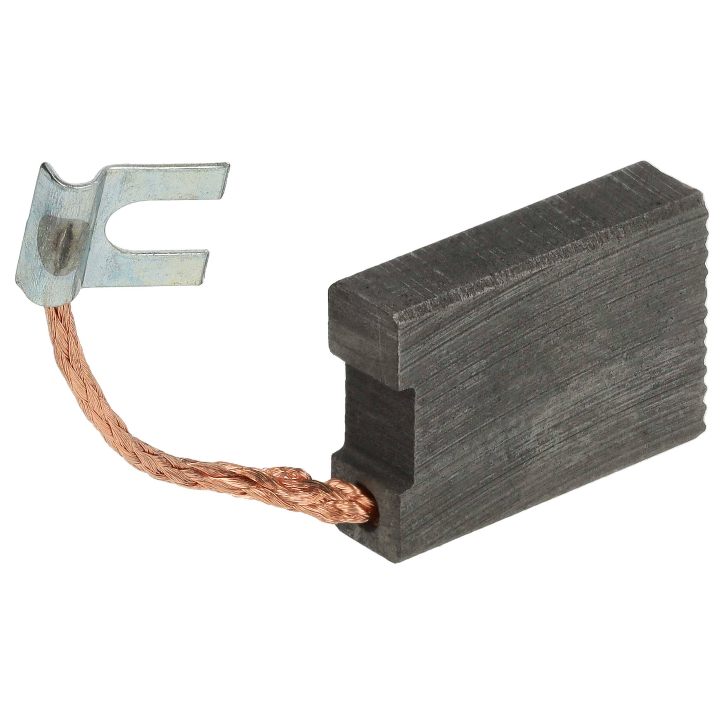vhbw 2x Kohlebürste 22 x 16 x 6,3 mm kompatibel mit Bosch USH 27 (130400.3), USH 27 (130400.6), USH 27 (130403.3) Elektrowerkzeug