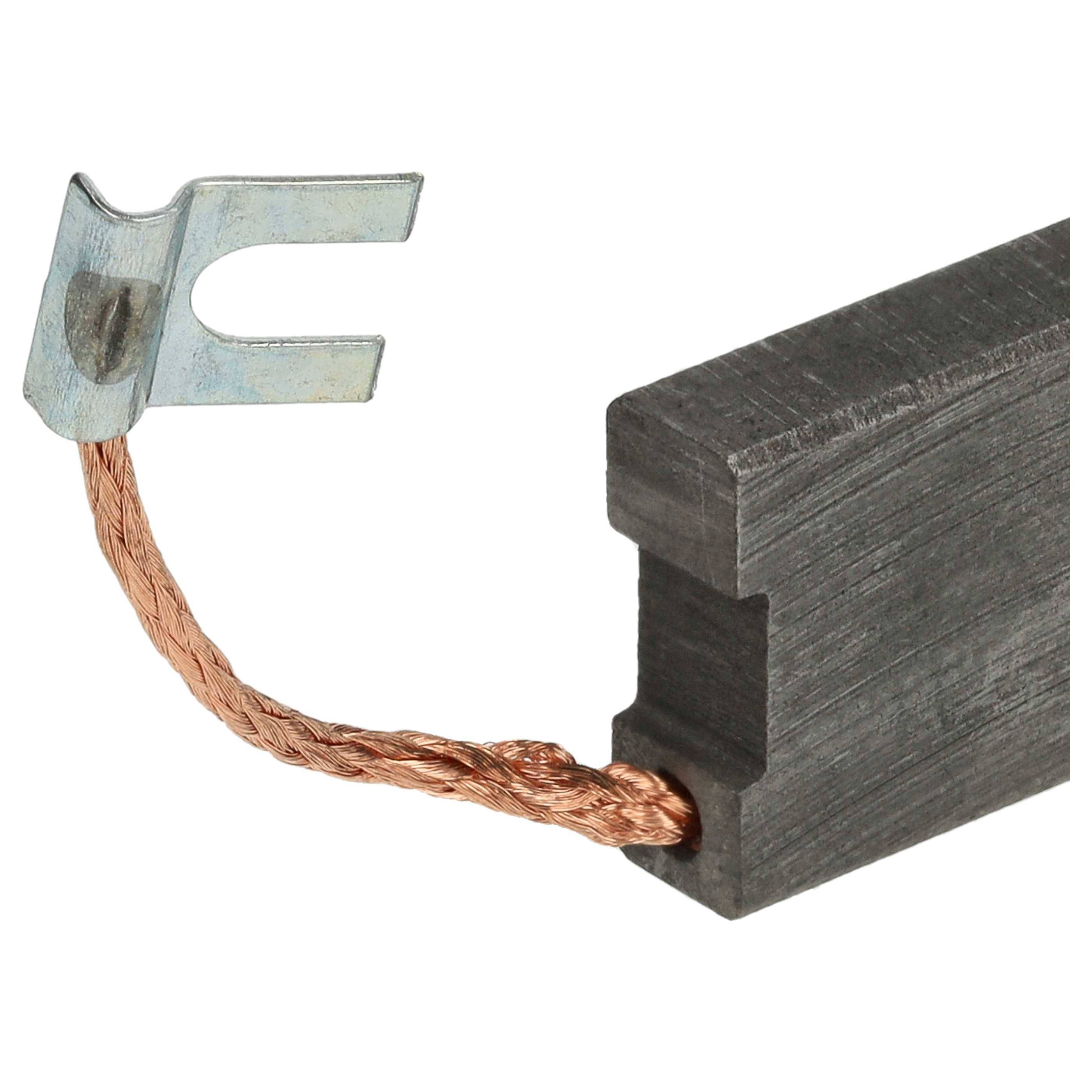 vhbw 2x Kohlebürste 22 x 16 x 6,3 mm kompatibel mit Bosch USH 27 (0 611 304 006), USH 27 (0 611 304 003) Elektrowerkzeug