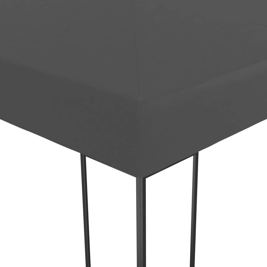 vidaXL Gartenpavillon 3x6 m Anthrazit