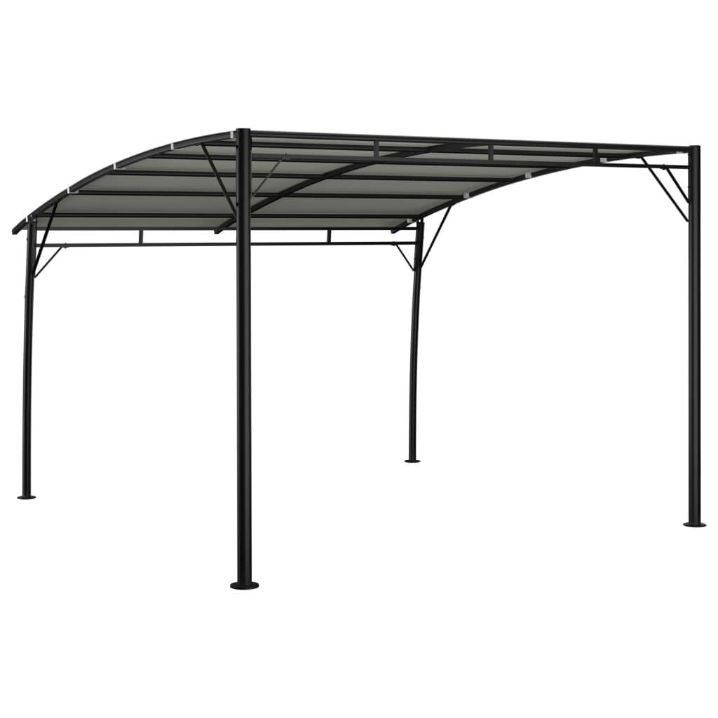 vidaXL Garten-Sonnenschutz 3x3x2,55 m Cremeweiß