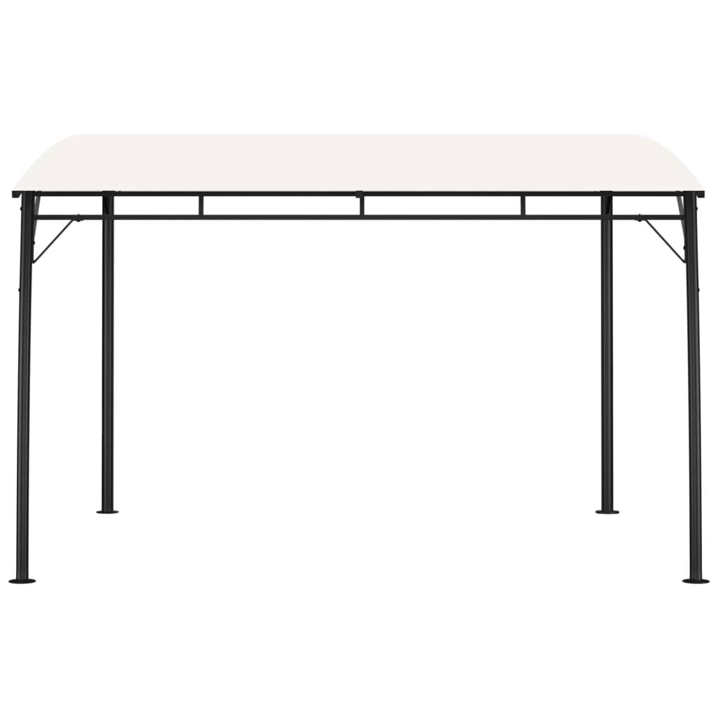 vidaXL Garten-Sonnenschutz 3x3x2,55 m Cremeweiß