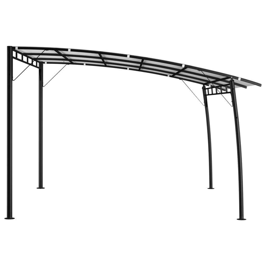 vidaXL Garten-Sonnenschutz 4x3x2,55 m Cremeweiß