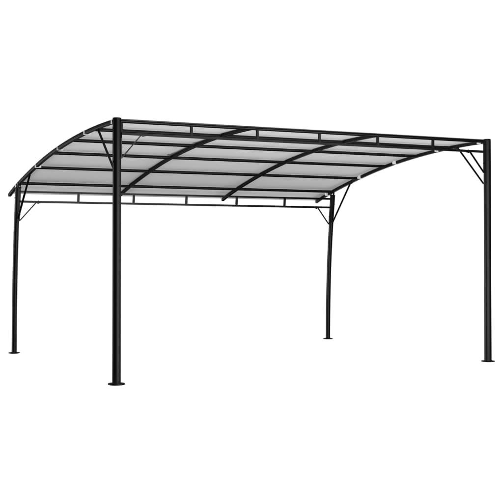 vidaXL Garten-Sonnenschutz 4x3x2,55 m Cremeweiß
