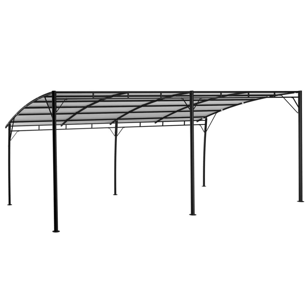 vidaXL Garten-Sonnenschutz 6x3x2,55 m Cremeweiß