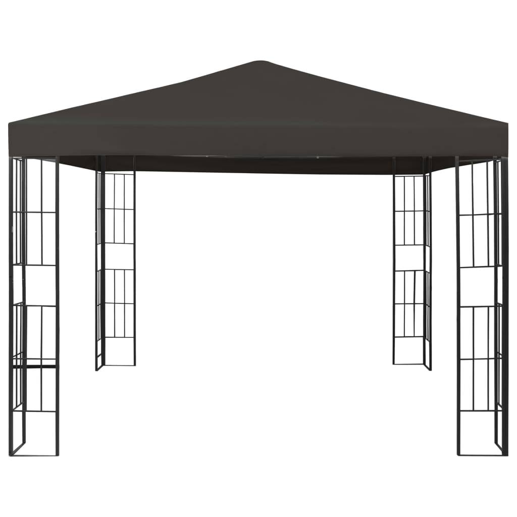 vidaXL Pavillon 3×3 m Anthrazit