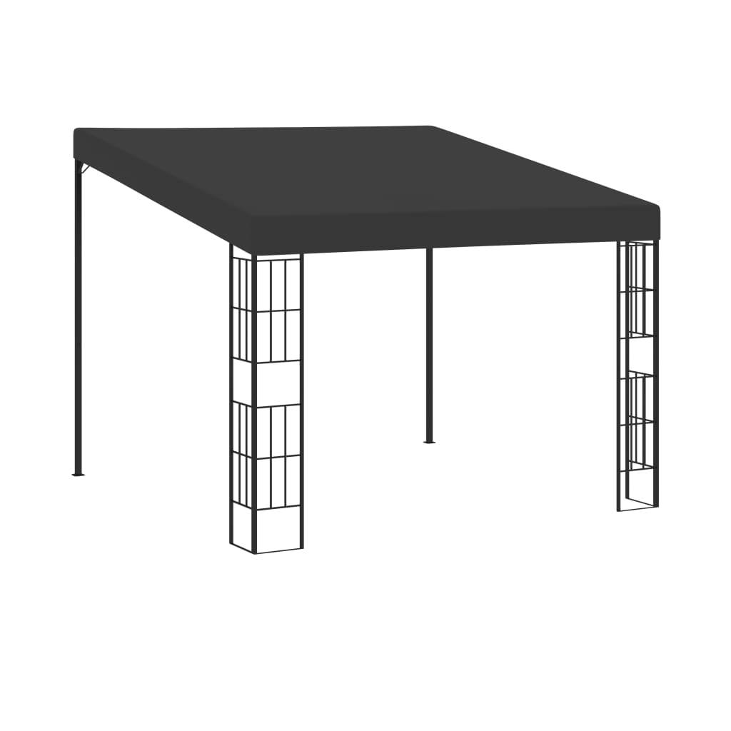 vidaXL Wand-Pavillon 3x3 m Anthrazit Stoff