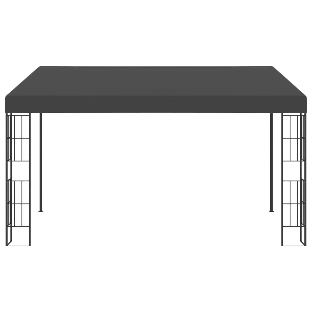 vidaXL Wand-Pavillon 3x4 m Anthrazit Stoff