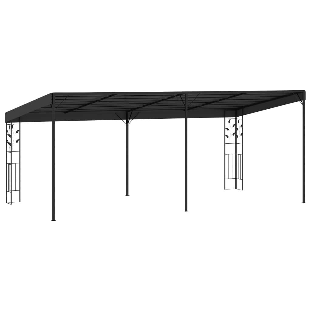 vidaXL Wand-Pavillon 6x3x,5 m Anthrazit