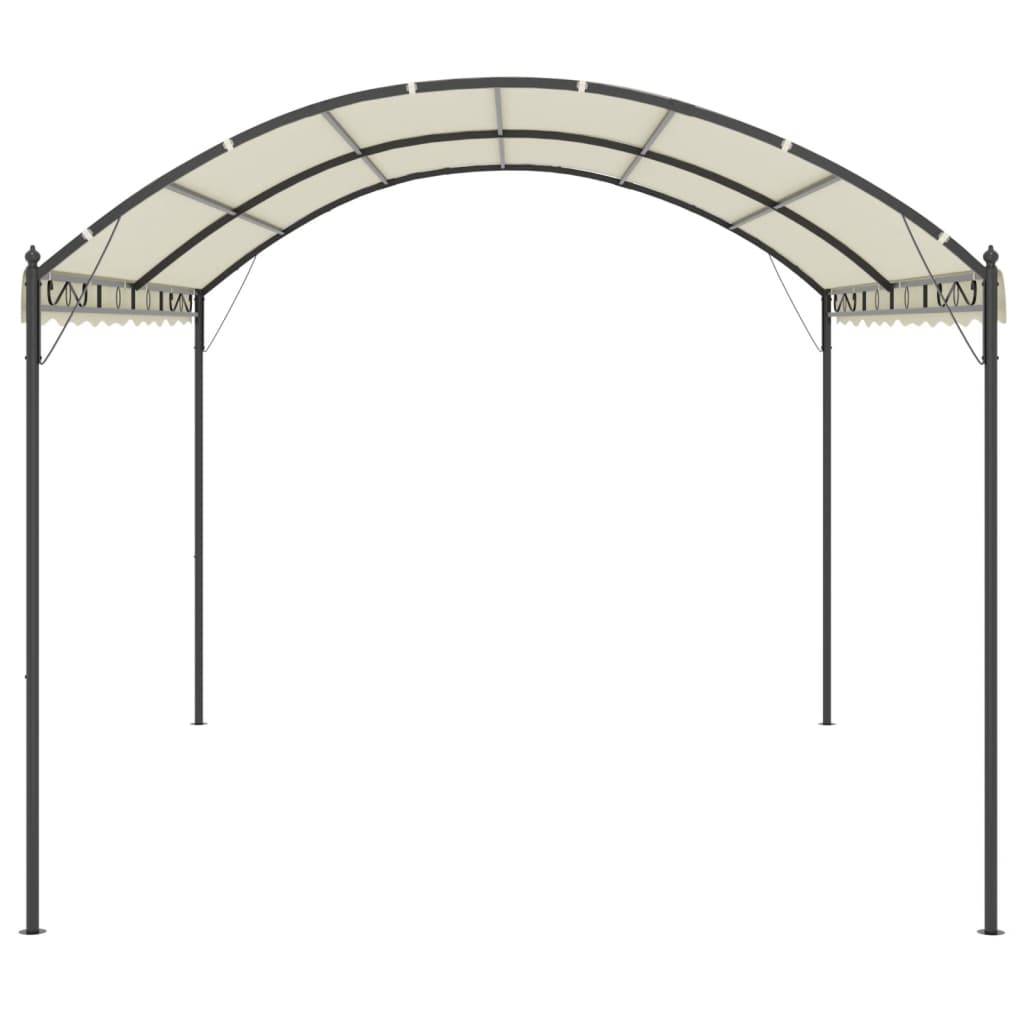 vidaXL Pavillon Stoff Creme