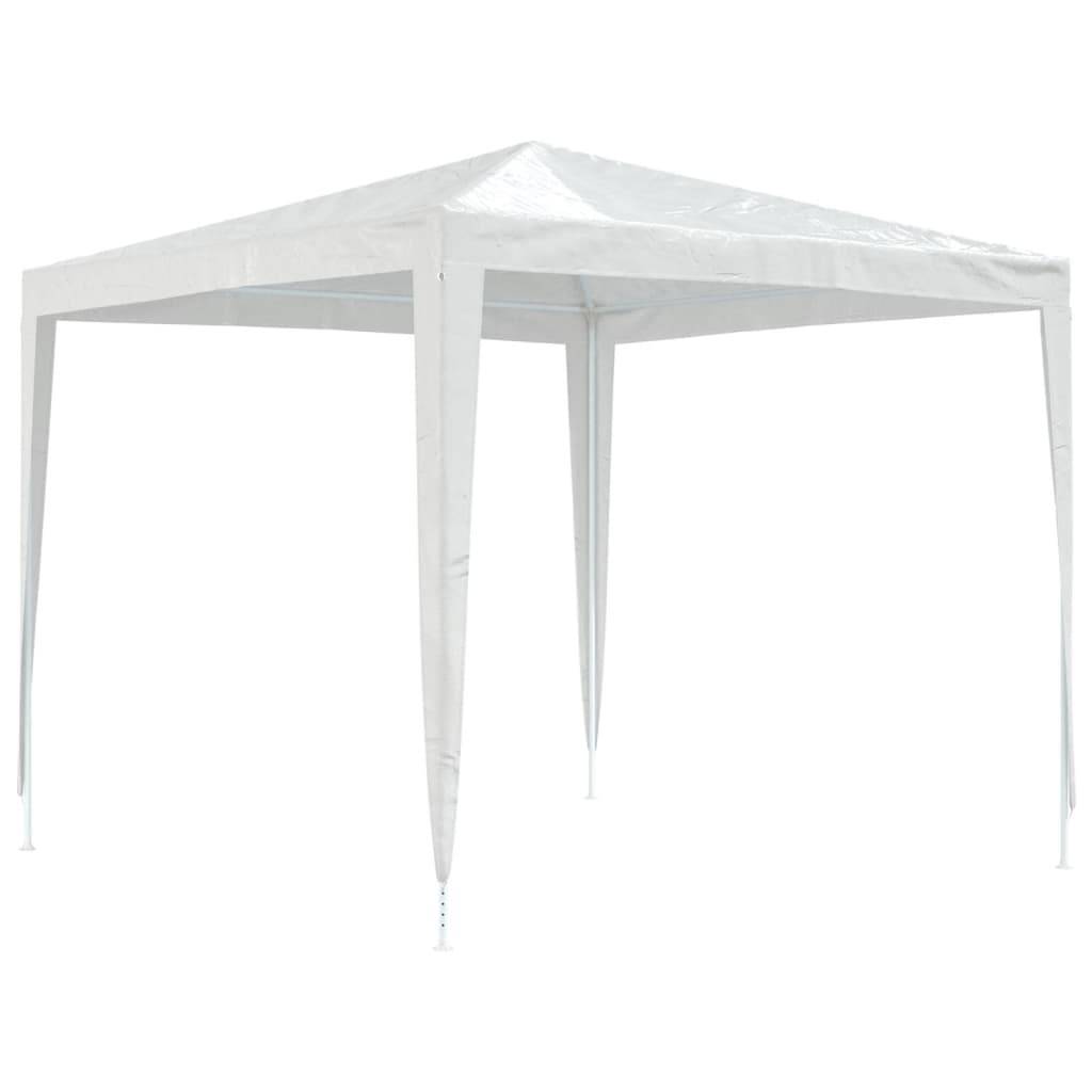 vidaXL Partyzelt 2,5 x 2,5 m Weiß
