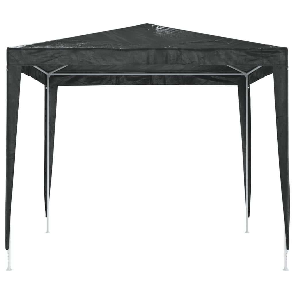 vidaXL Profi-Partyzelt 2,5×2,5 m Anthrazit 90 g/m²