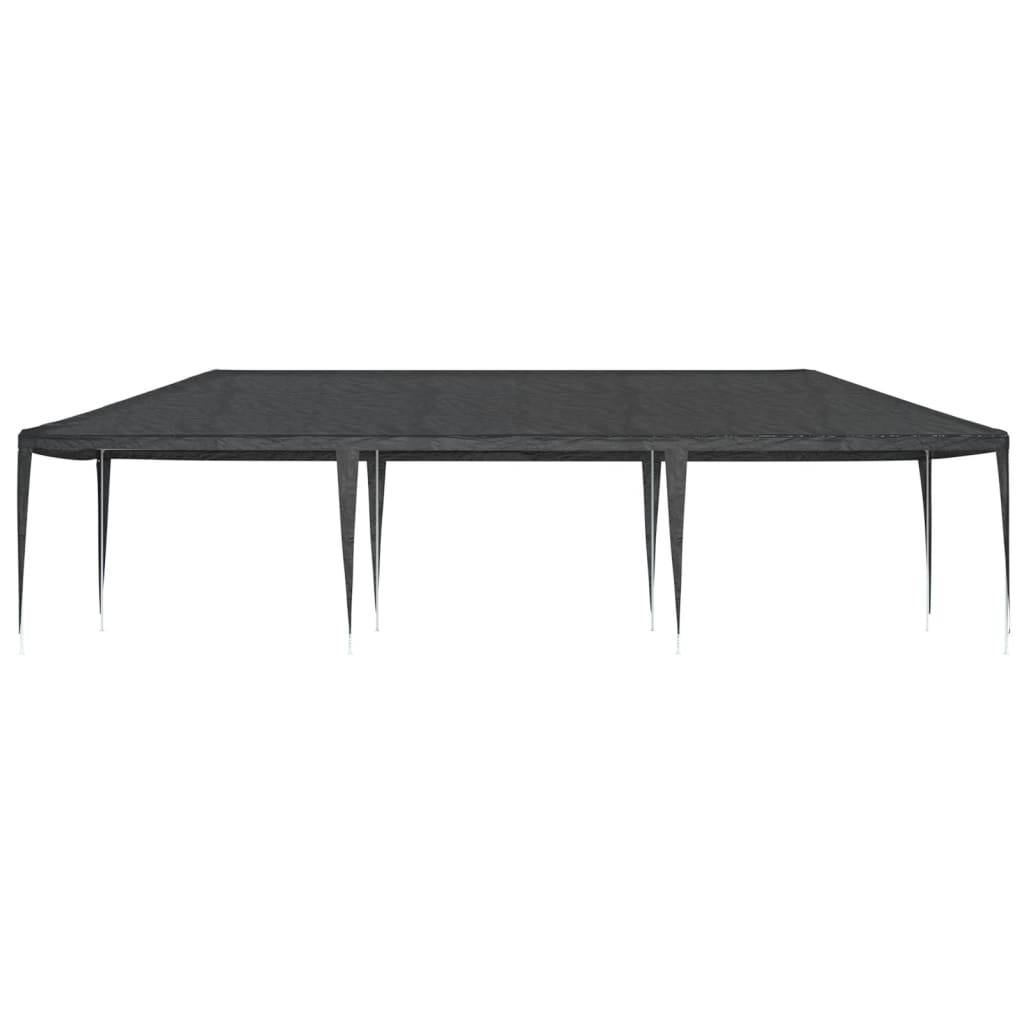 vidaXL Profi-Partyzelt 4×9 m Anthrazit 90 g/m²