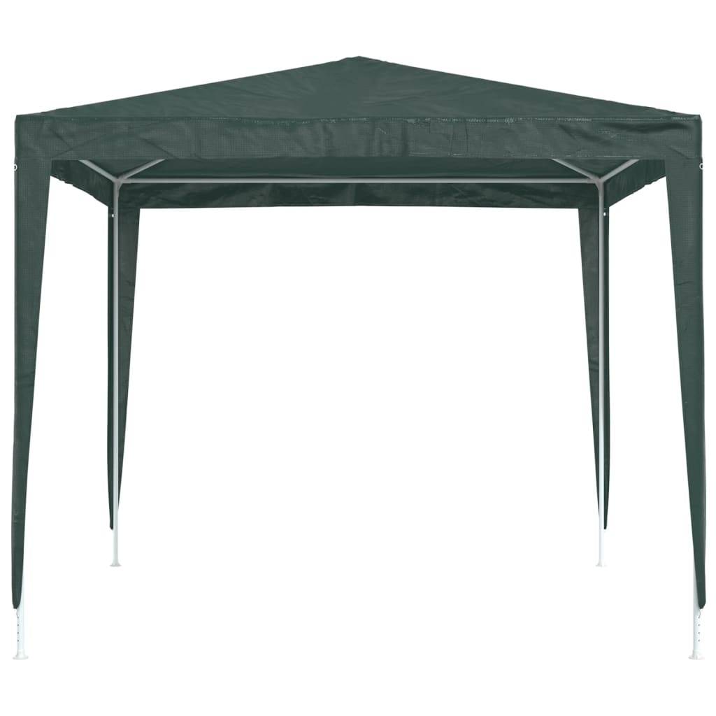 vidaXL Profi-Partyzelt 2,5×2,5 m Grün 90 g/m²