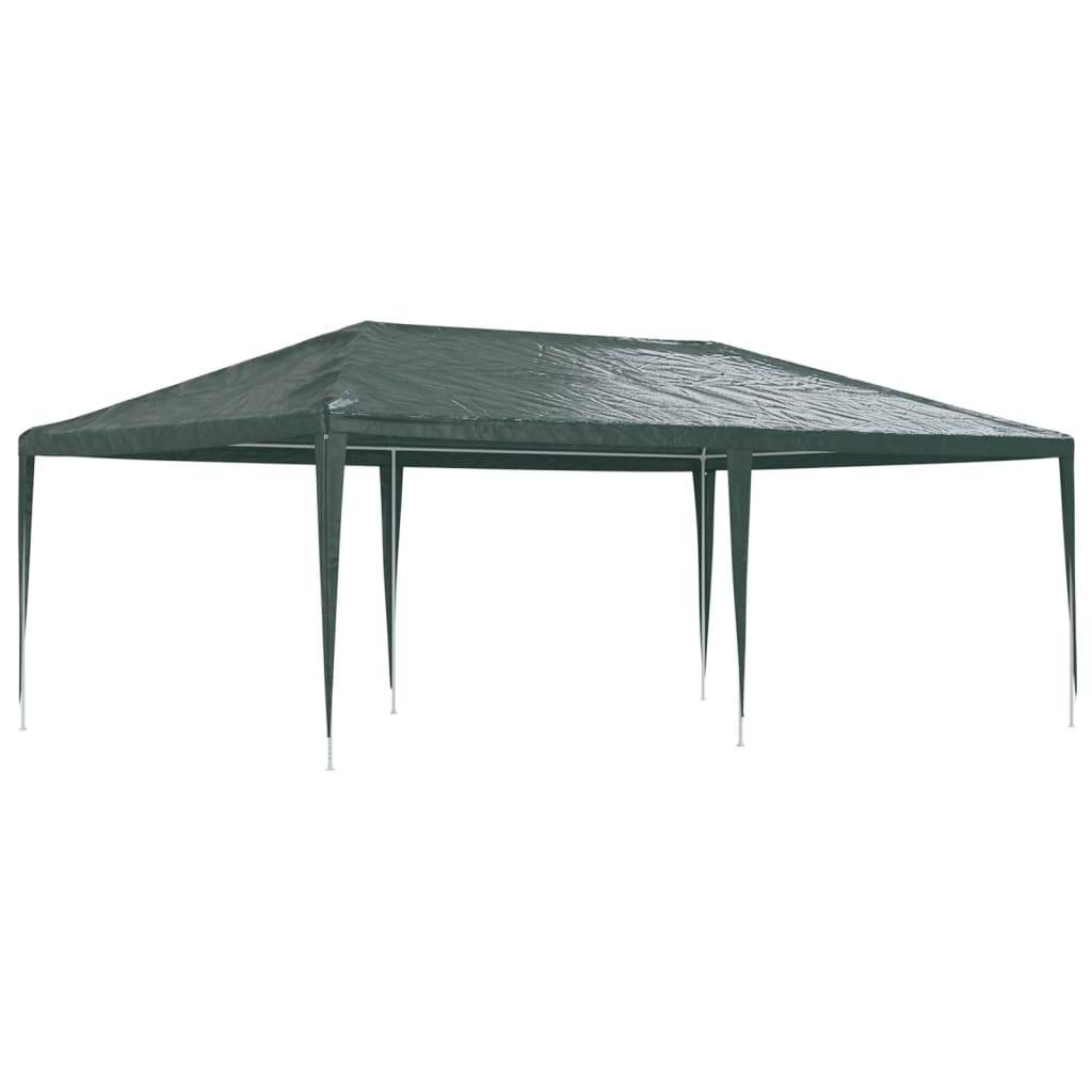 vidaXL Profi-Partyzelt 4×6 m Grün 90 g/m²
