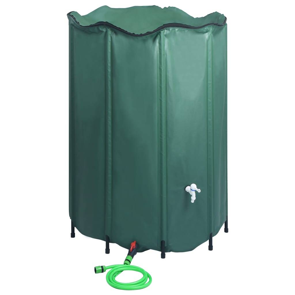 vidaXL Regenwassertank Faltbar mit Hahn 1350 L