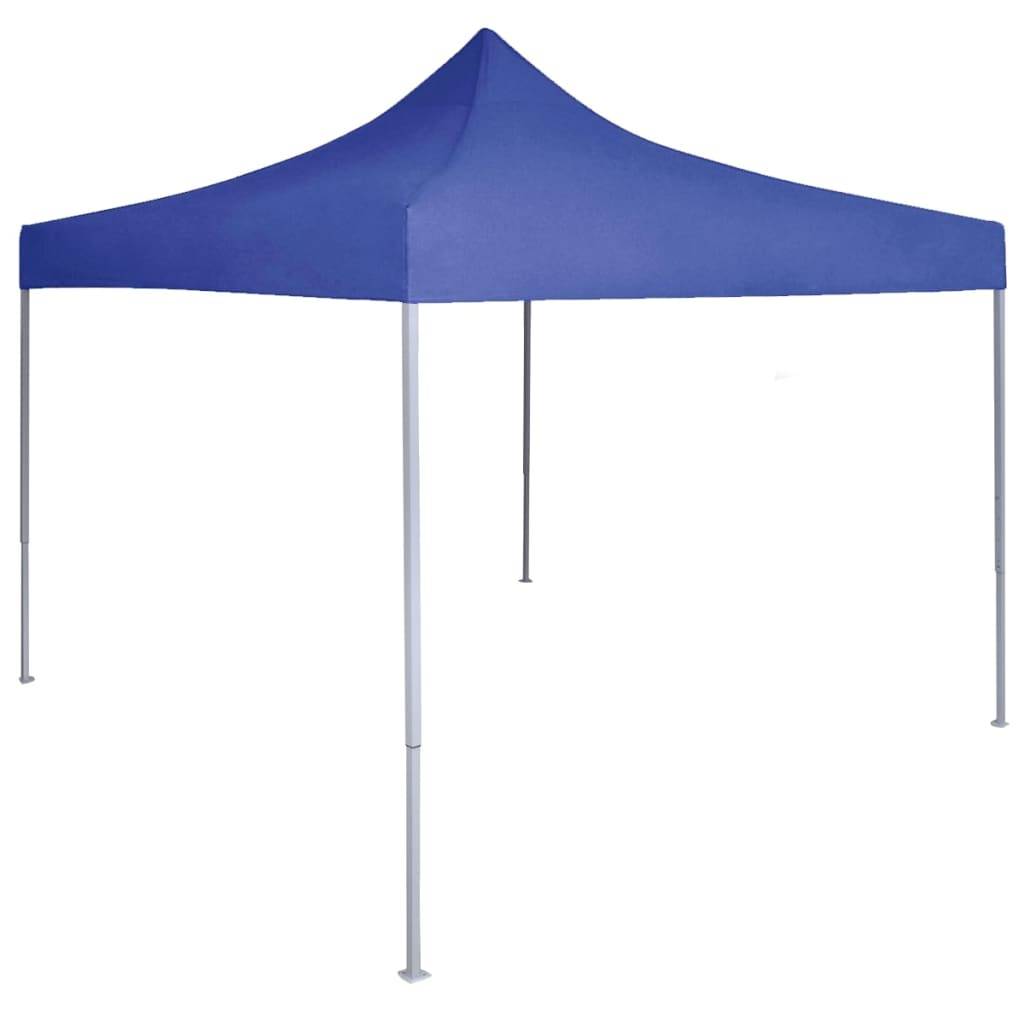 vidaXL Profi-Partyzelt Faltbar 2×2 m Stahl Blau