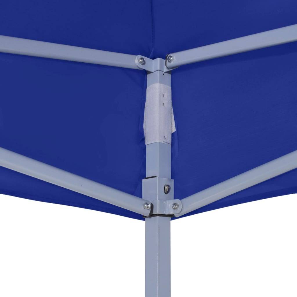 vidaXL Profi-Partyzelt Faltbar 2×2 m Stahl Blau