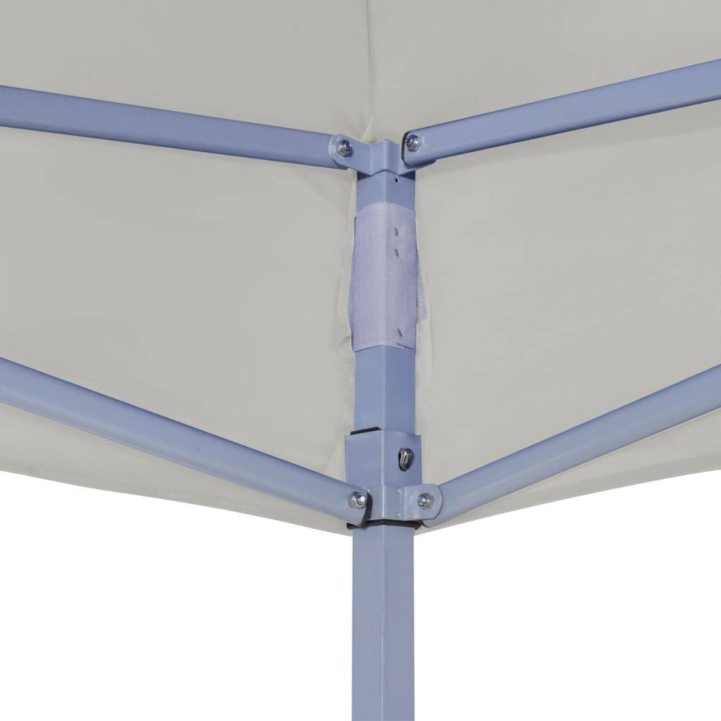 vidaXL Profi-Partyzelt Faltbar 2×2 m Stahl Creme