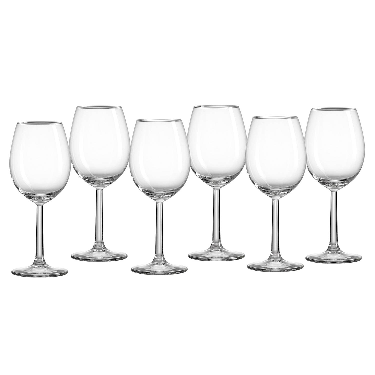 Flirt by R&B Weißweinglas Vio 320ml, klar (6er Pack)
