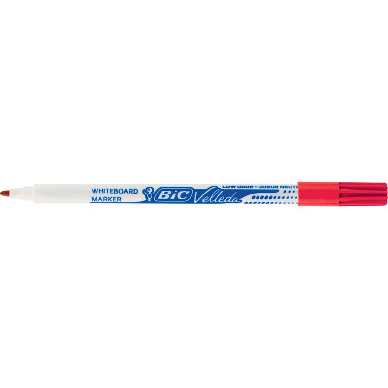 BIC Whiteboard-Marker Velleda 1721, Rundspitze, rot