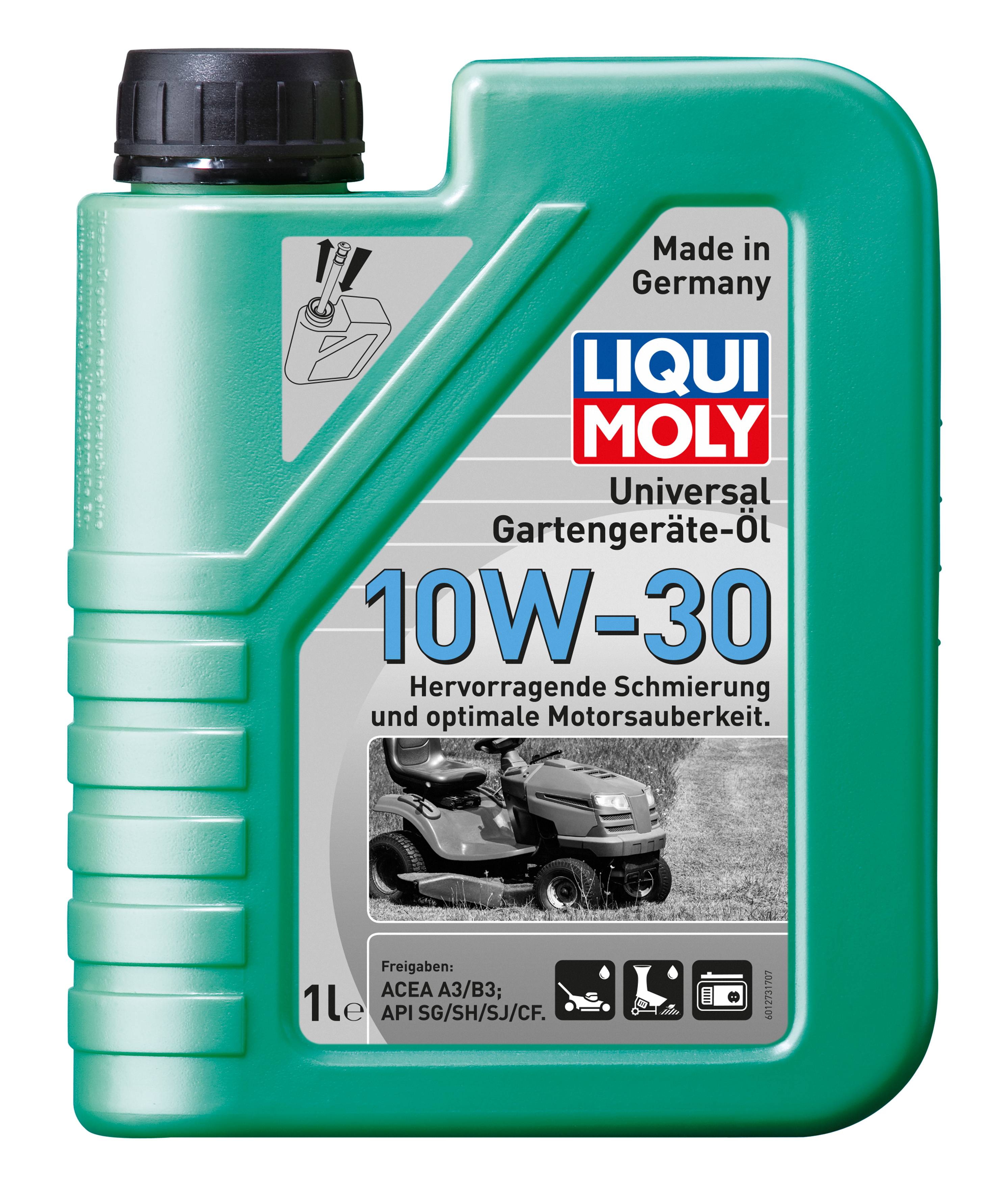 Universal Gartengeräte-Öl 10W-30, 6 Stück je 1 l