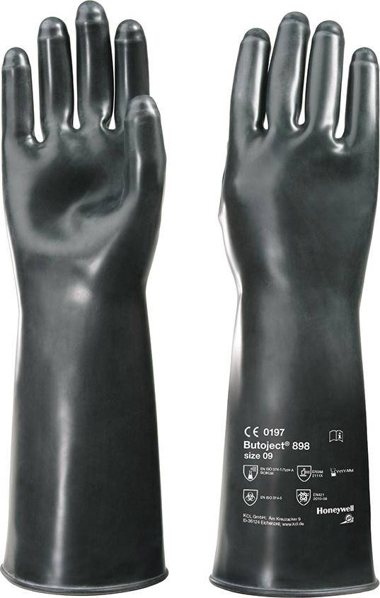 Handschuh Butoject 898, Gr. 10, schwarz