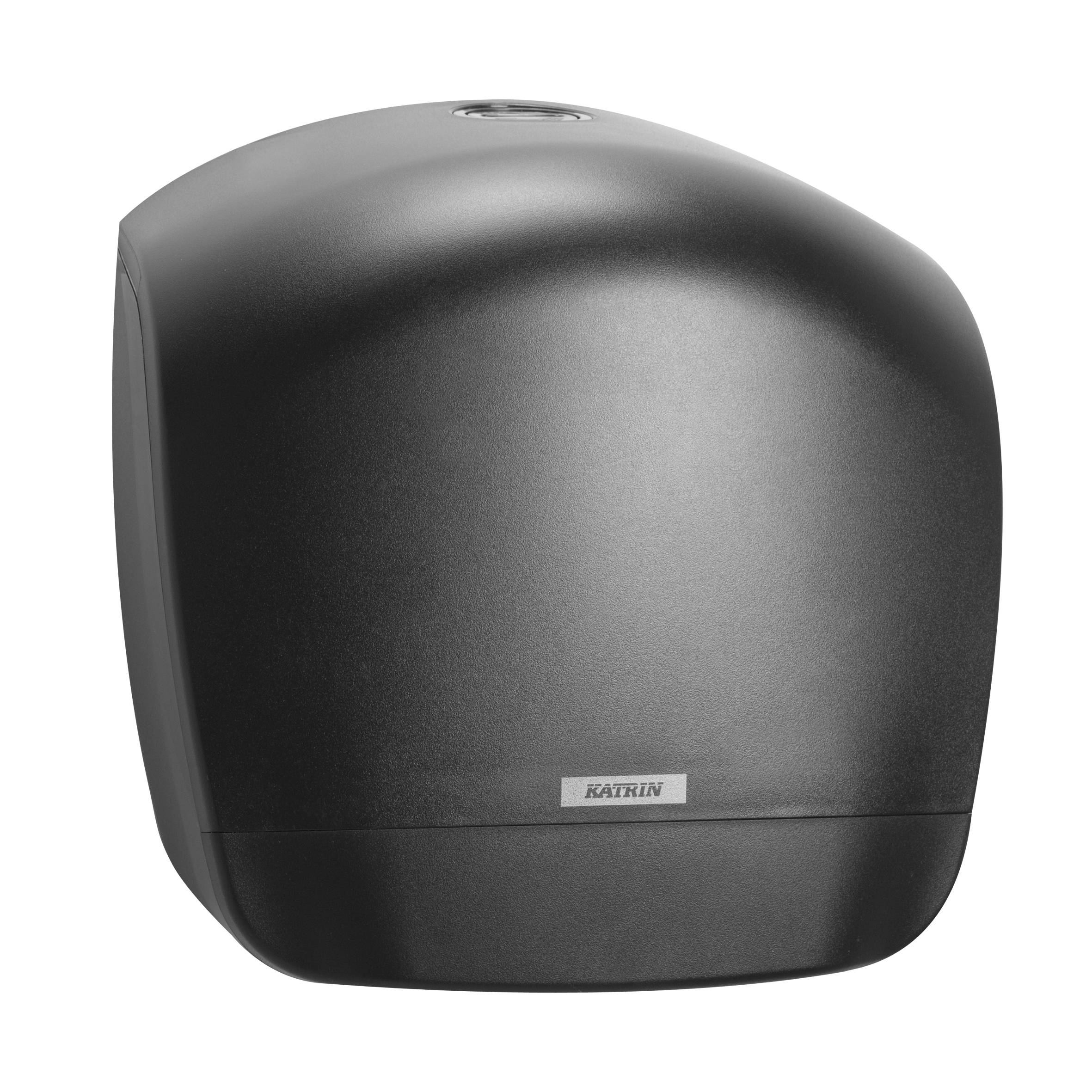 Spender - Katrin Inclusive Toilettenpapierspender Gigant L, schwarz, 356 x 342 x 149 mm (H/B/T), Kunststoff