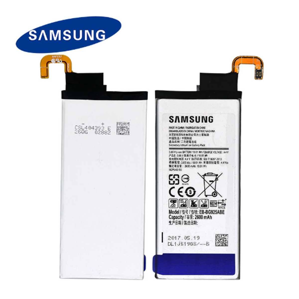 Original Samsung Galaxy S6 Edge G925 Akku Batterie EB-BG925ABE (2600mAh)