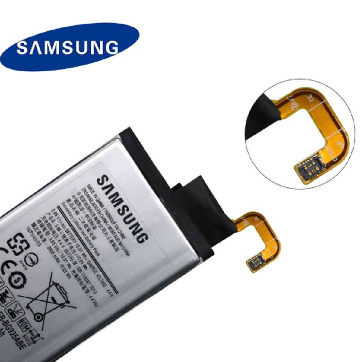 Original Samsung Galaxy S6 Edge G925 Akku Batterie EB-BG925ABE (2600mAh)