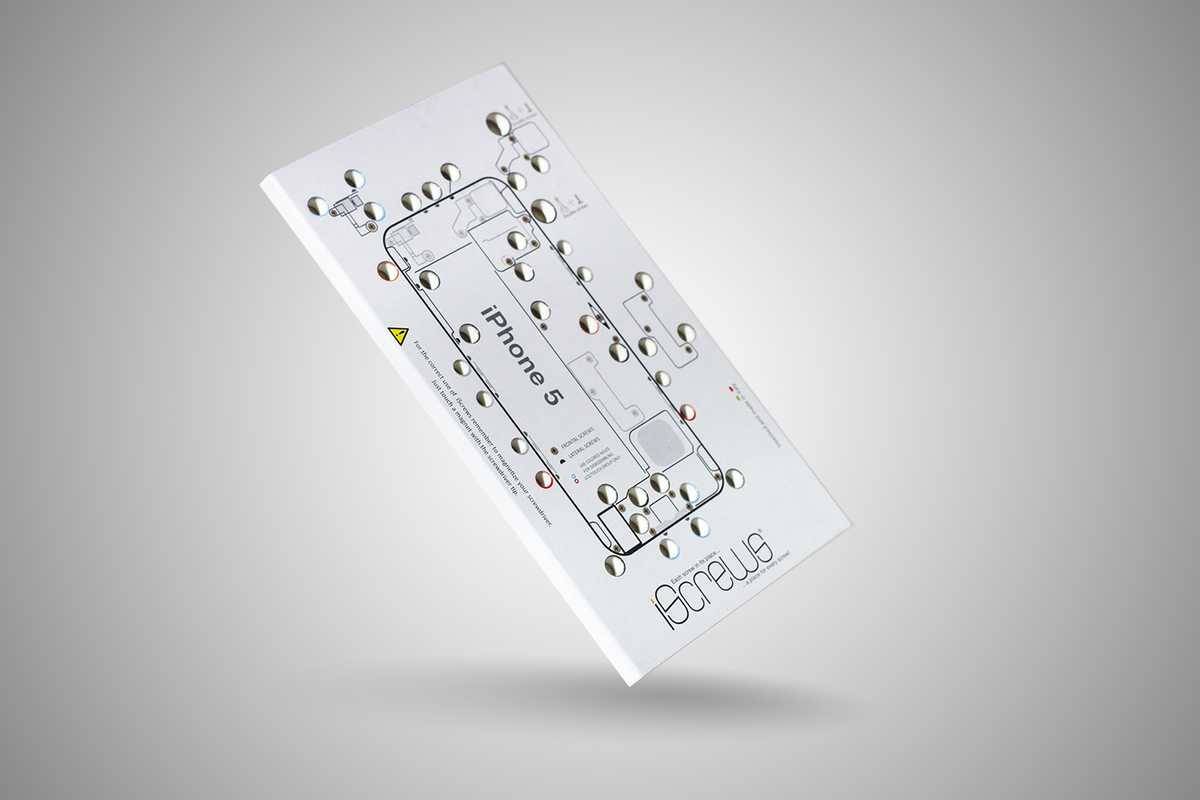 iScrews Schraubenaufbewahrung passend für iPhone 5