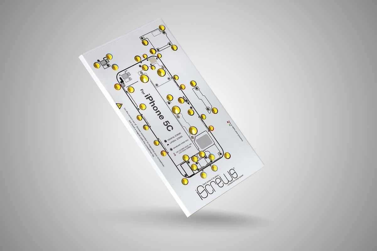 iScrews iPhone 5C Schraubenaufbewahrung für Profis