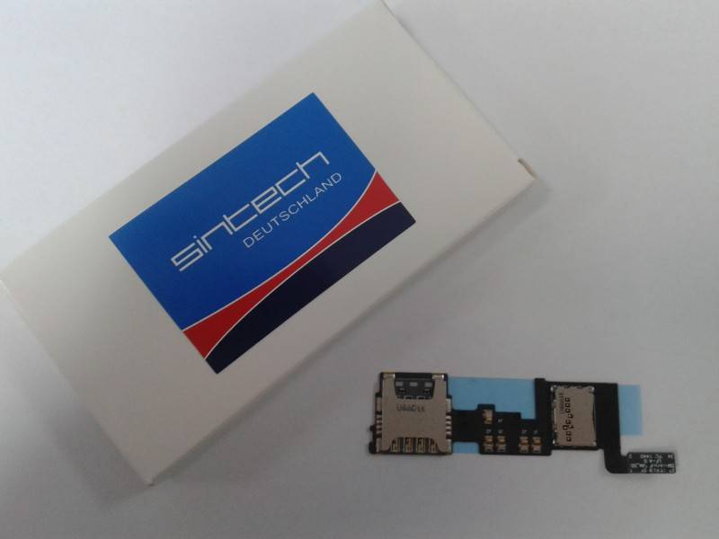 Sim Kartenleser und Speicherkartenslot für SAMSUNG GALAXY Note4 / N910