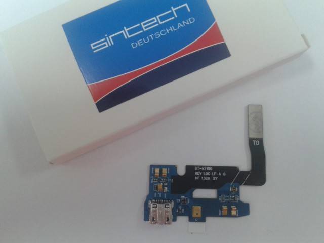 Ladebuchse für Samsung Galaxy Note 2 N7100 Rev.1.0 USB Connector inkl. Mikrofone