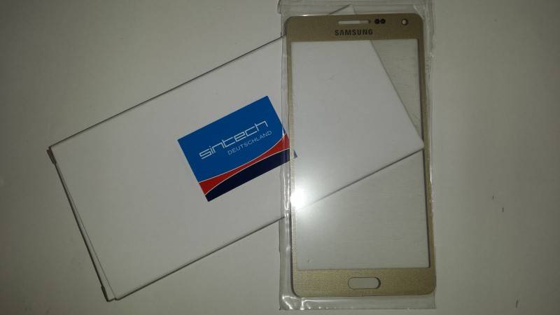 Frontscheibe für Samsung Galaxy A5 (A500F) in gold (Champagne gold)