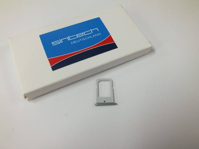 Sim Kartenhalter in für Samsung Galaxy S6 Edge schwarz