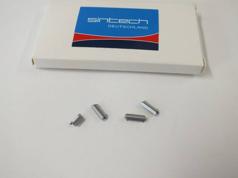 Button Set grau für schwarzes iPhone 6S (Lautstärke, Stummschaltung, Powerknopf)
